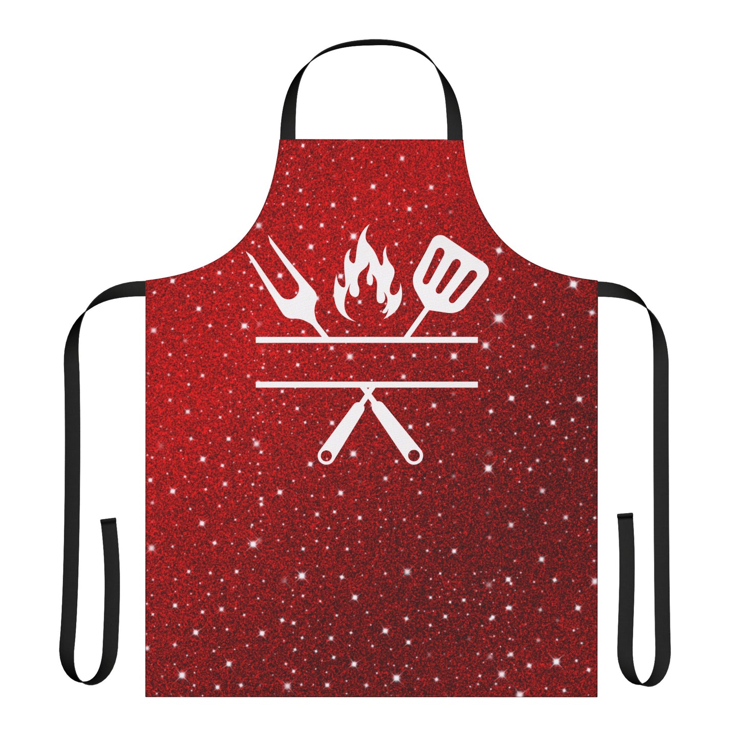 Personalization Red Grill Apron, 5-Color Straps