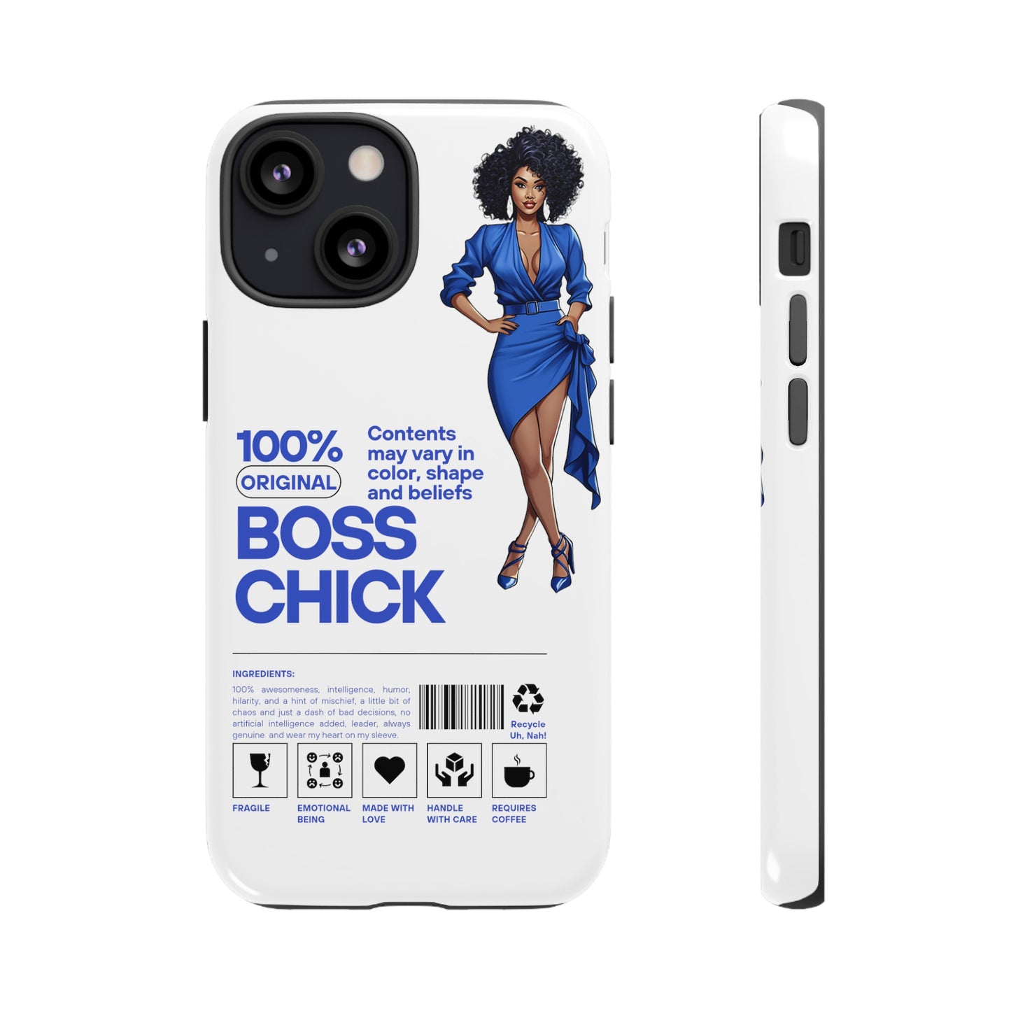 Boss Chick Label Tough Cases