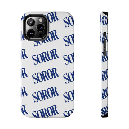 Phone Case - Soror White & Royal Blue