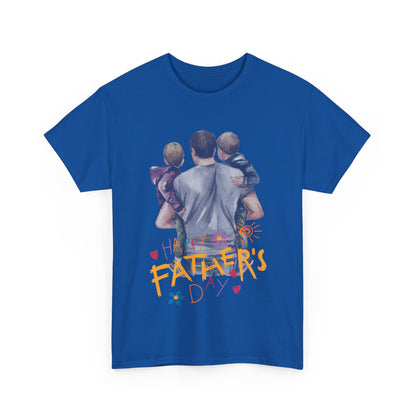 Happy Father's Day Unisex Heavy Cotton Tee