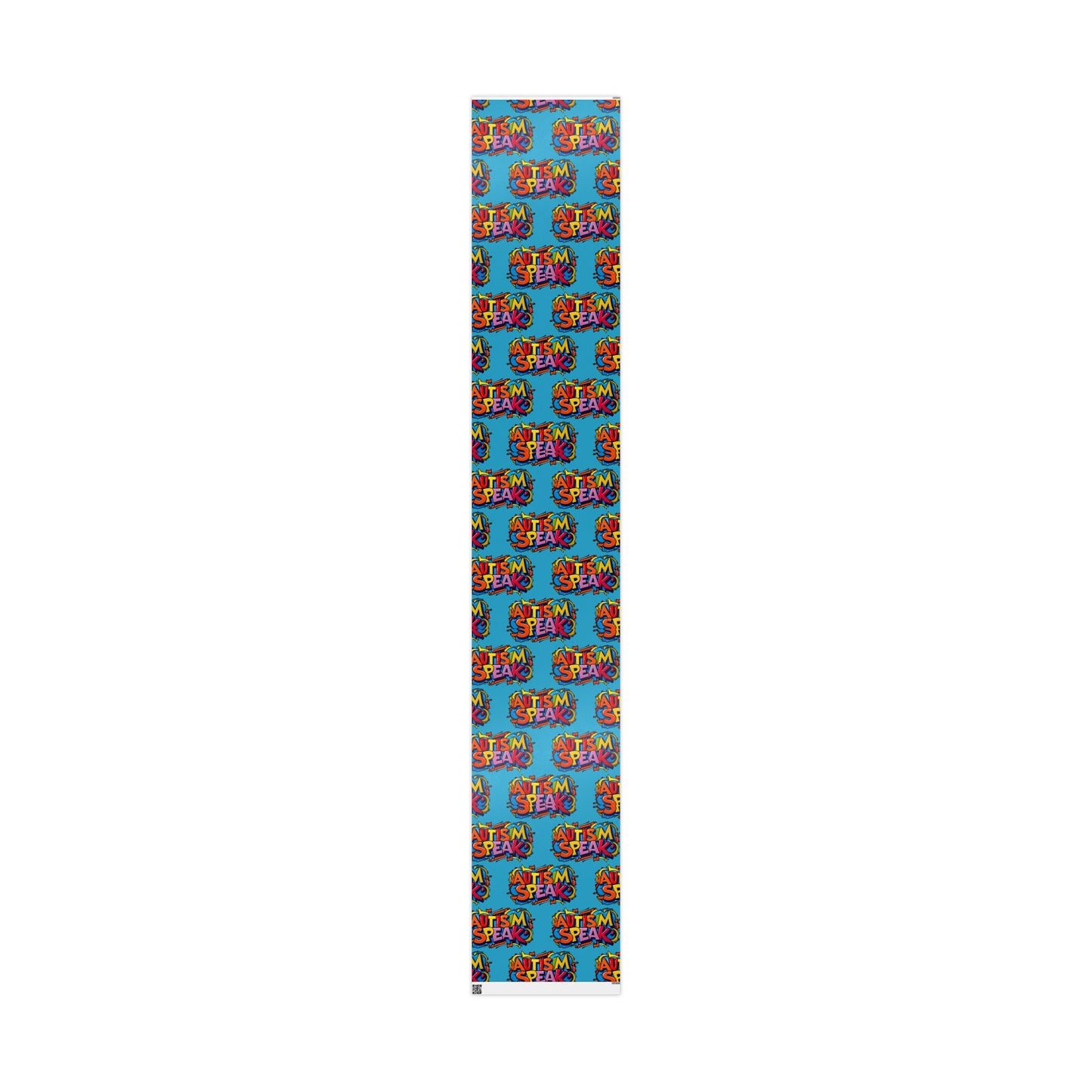 Vibrant Autism Awareness Wrapping Paper, Gift Wrap for Celebrations, Birthday, Holidays, Fundraising Events, Support Causes