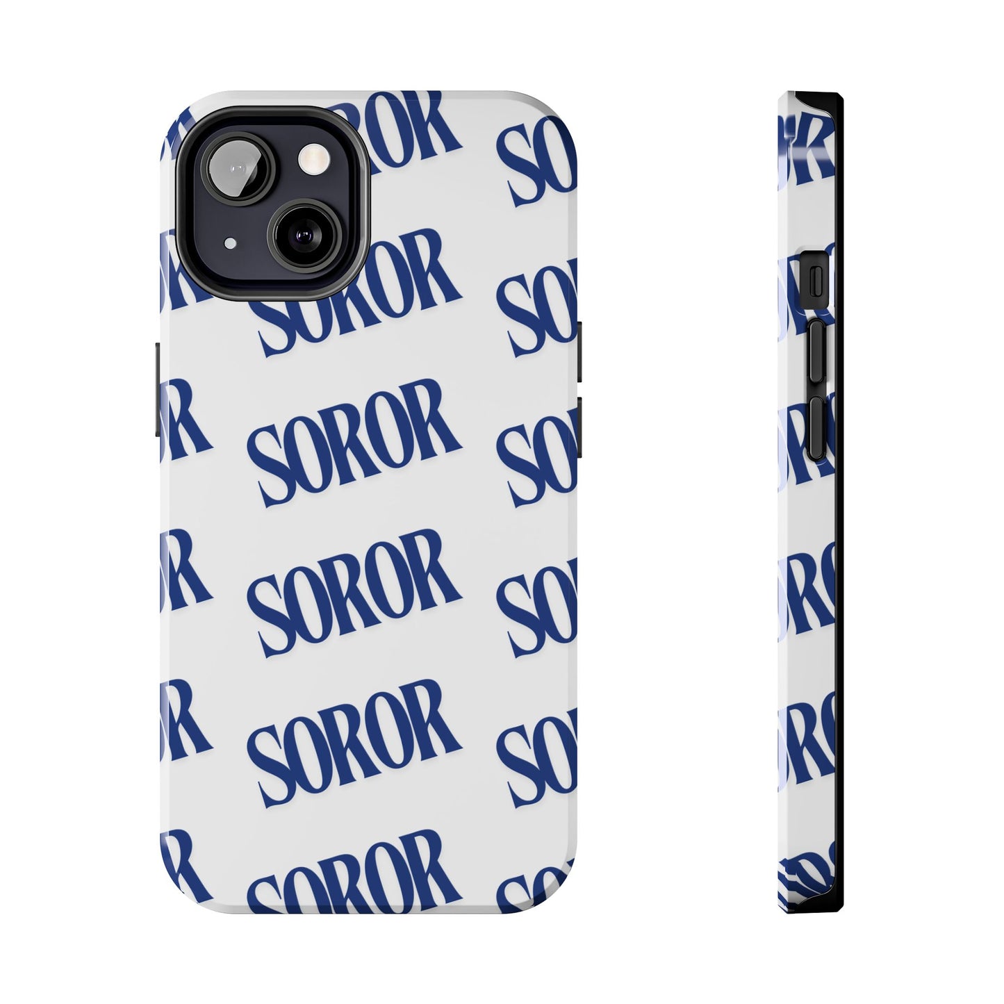 Phone Case - Soror White & Royal Blue