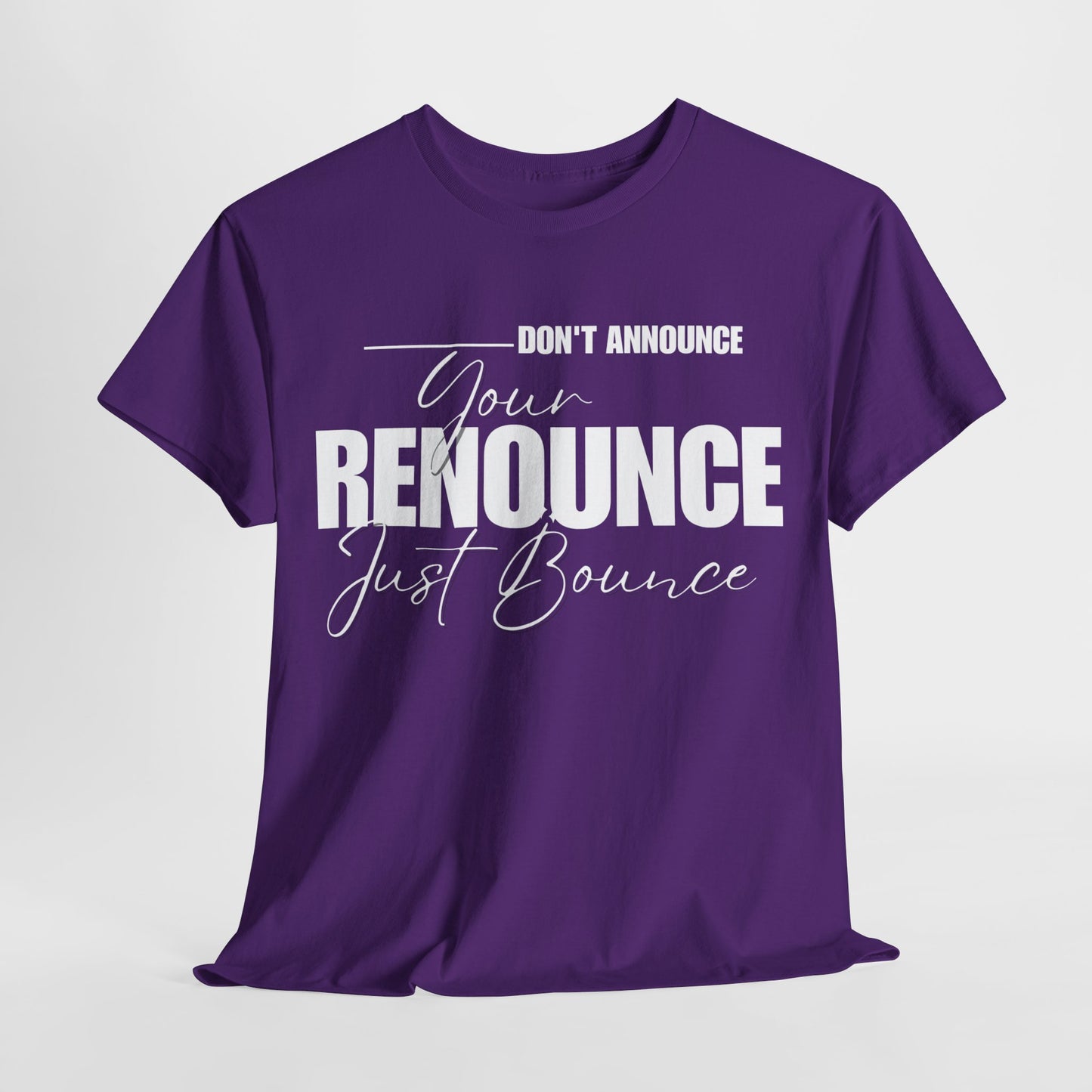 Renounce Unisex Heavy Cotton Tee