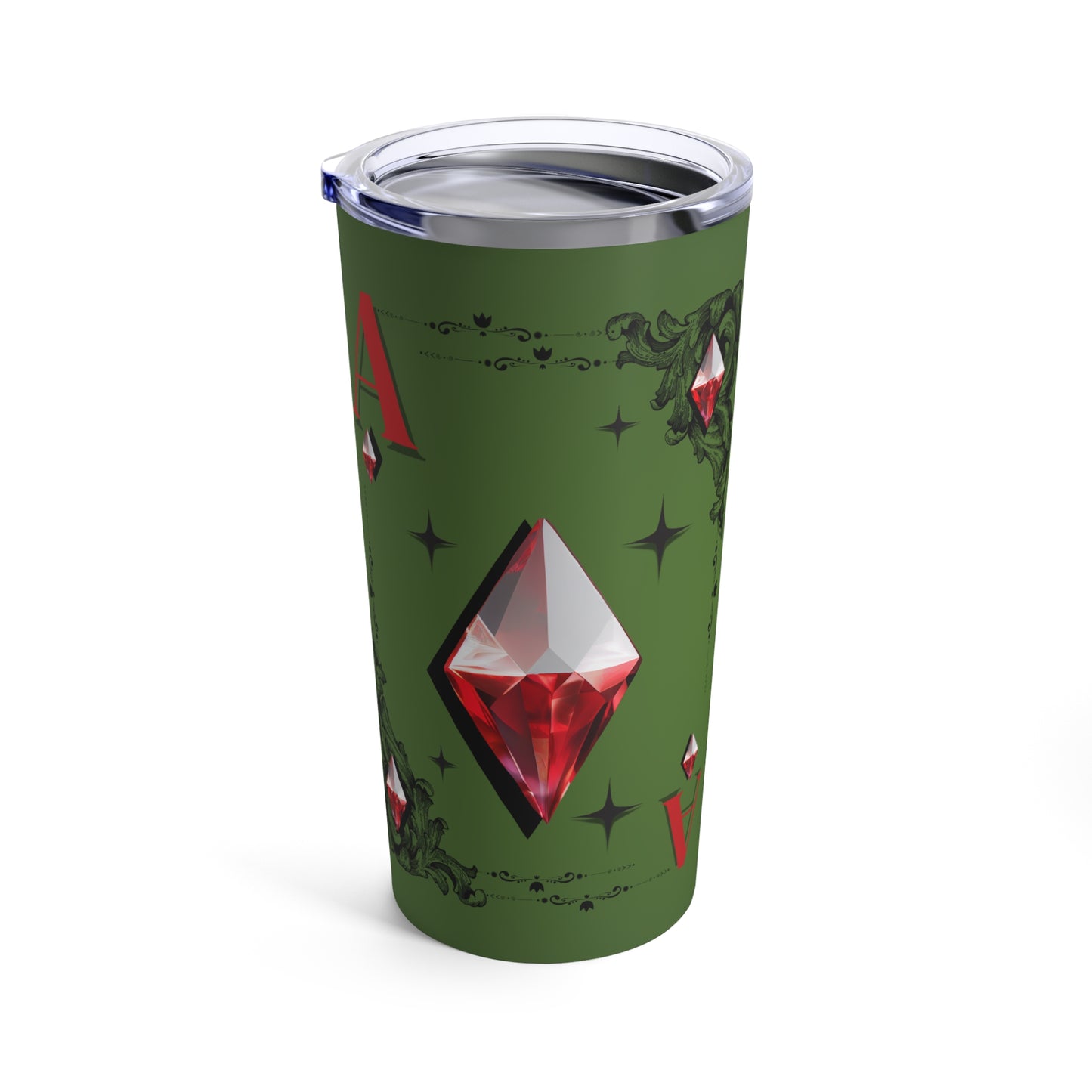 Ace of Diamond (Green)Tumbler 20oz
