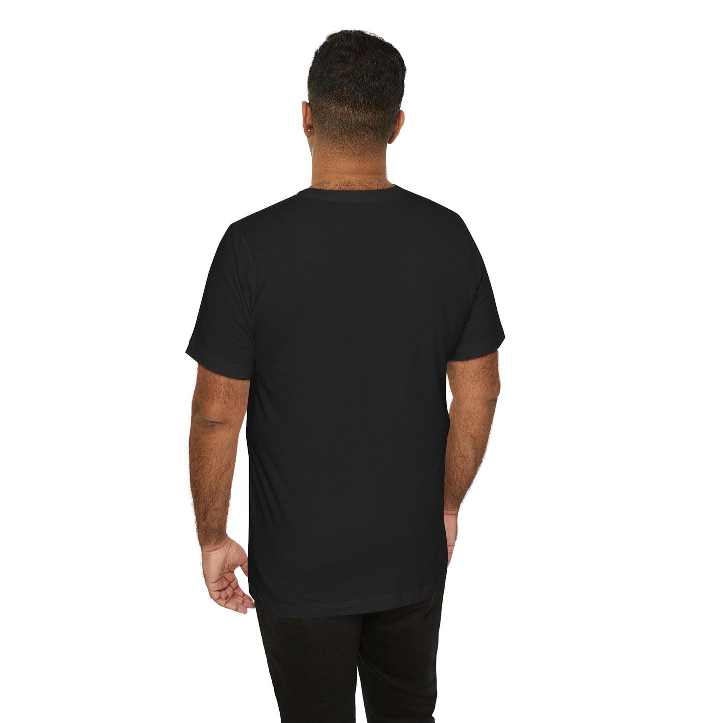Black King Chess Tee - Unisex Jersey Short Sleeve
