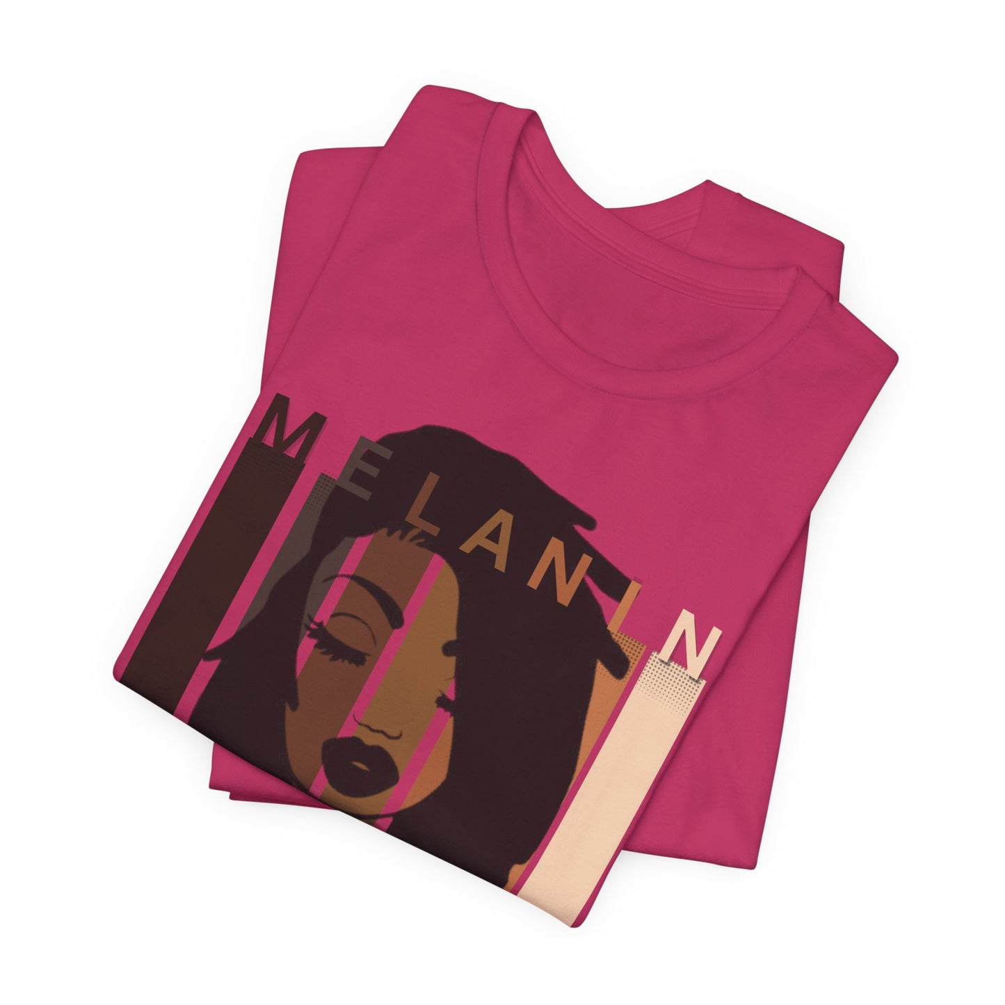 Melanin Loc'd Jersey Short Sleeve Tee
