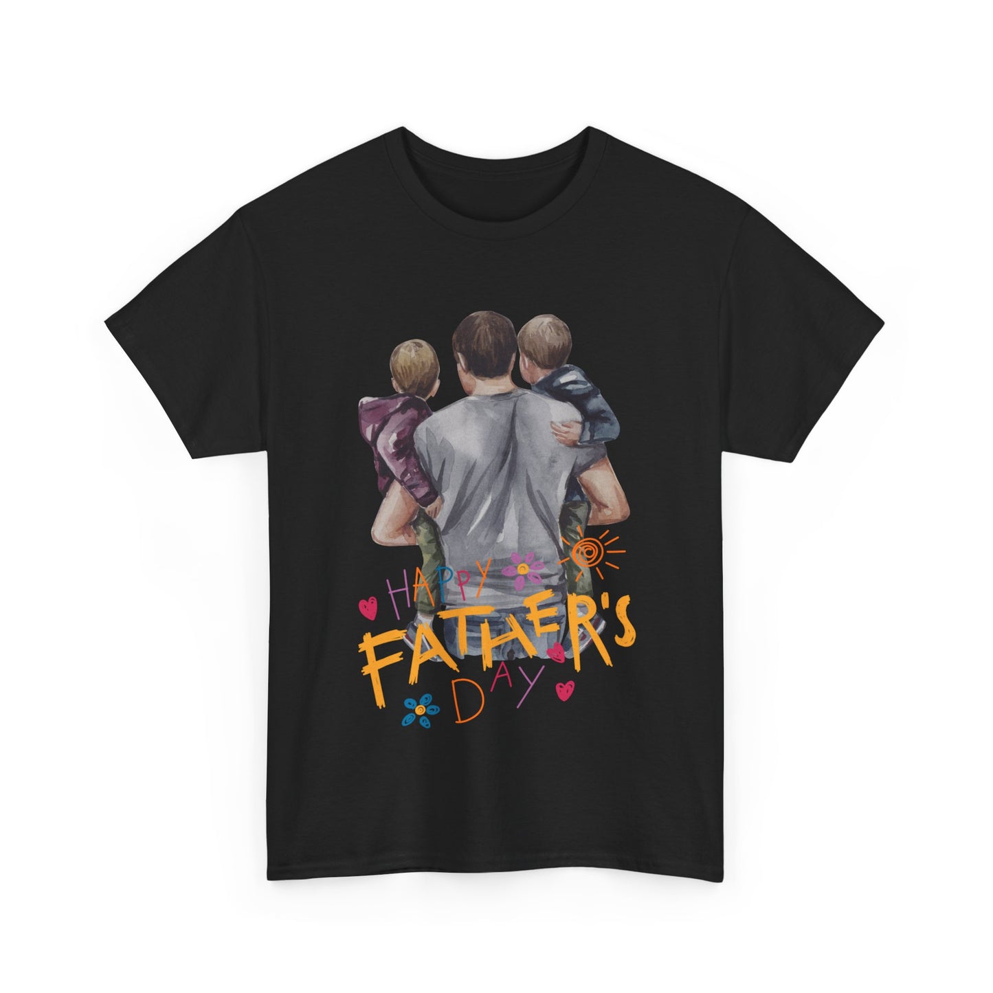 Happy Father's Day Unisex Heavy Cotton Tee