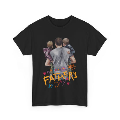 Happy Father's Day Unisex Heavy Cotton Tee