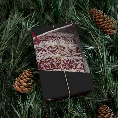 Merry Christmas  African American Inspired Santa Clause -Gift Wrap