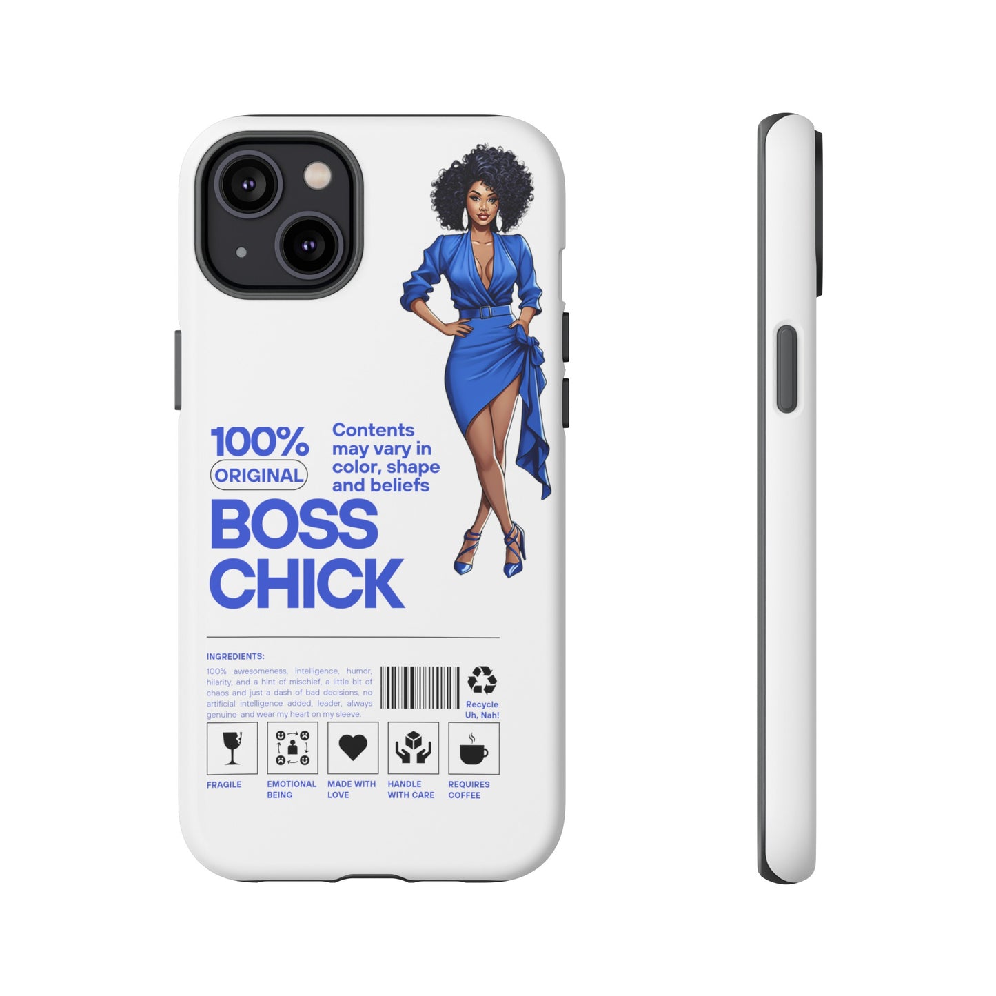 Boss Chick Label Tough Cases