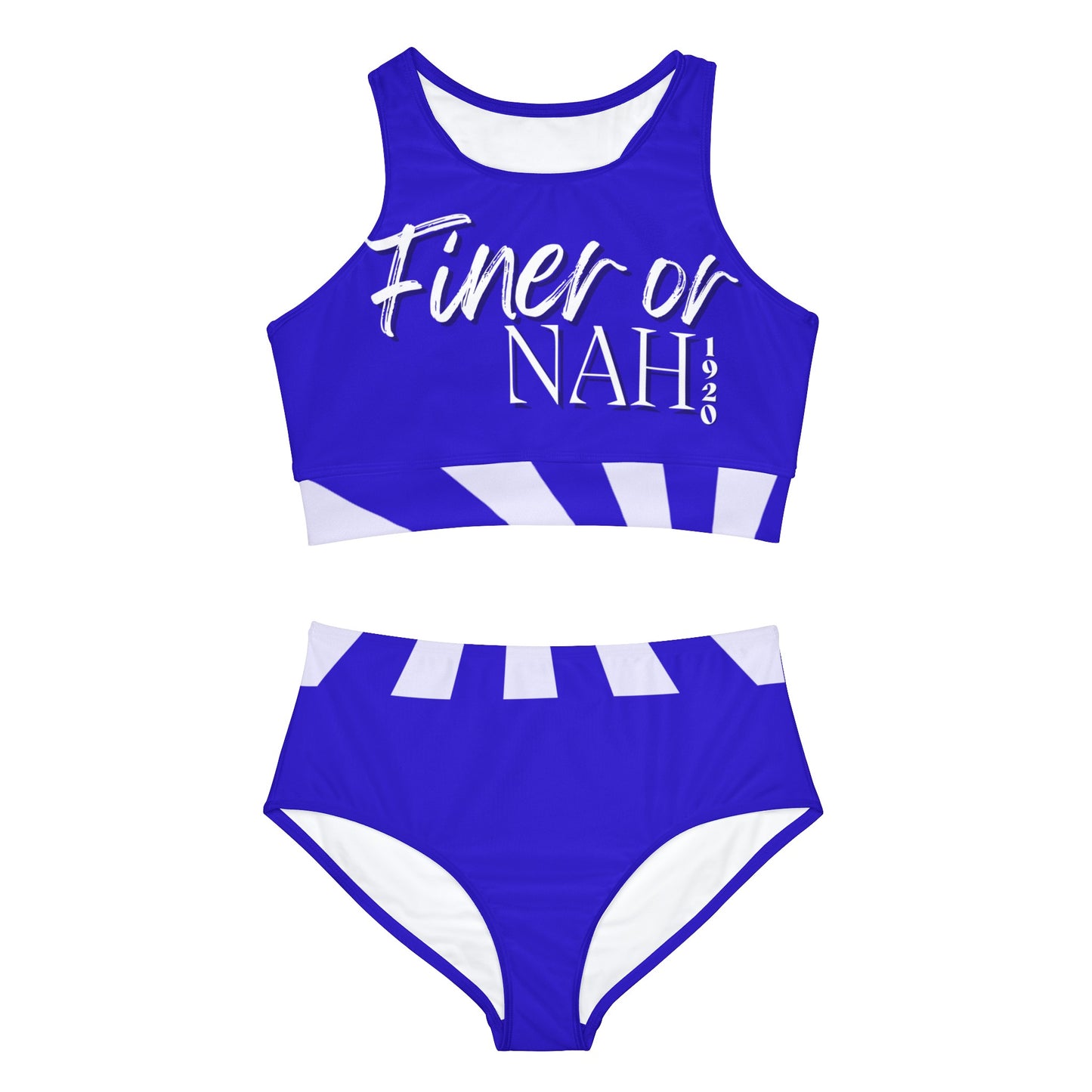 Finer or Nah Sporty Bikini Set