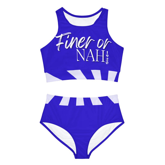 Finer or Nah Sporty Bikini Set