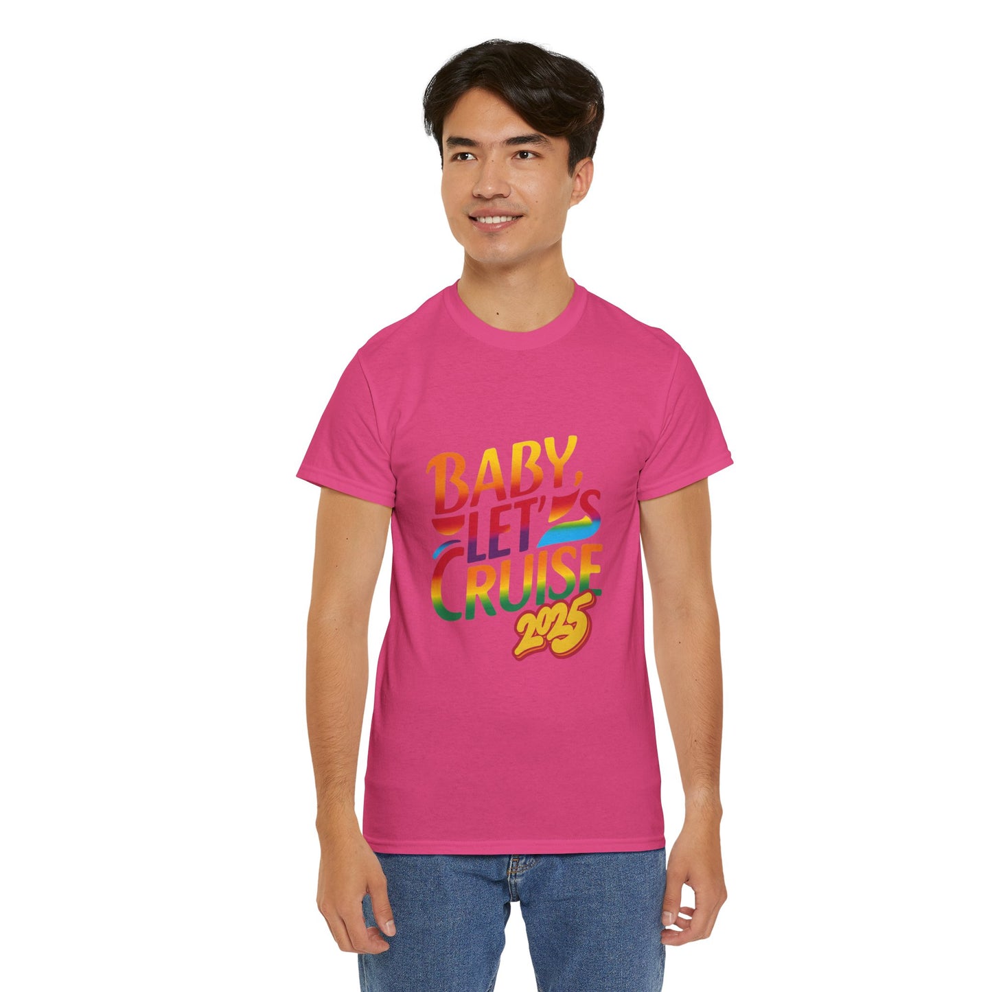 T-Shirt Baby Lets Cruise Family Friends Trip Memory Maker