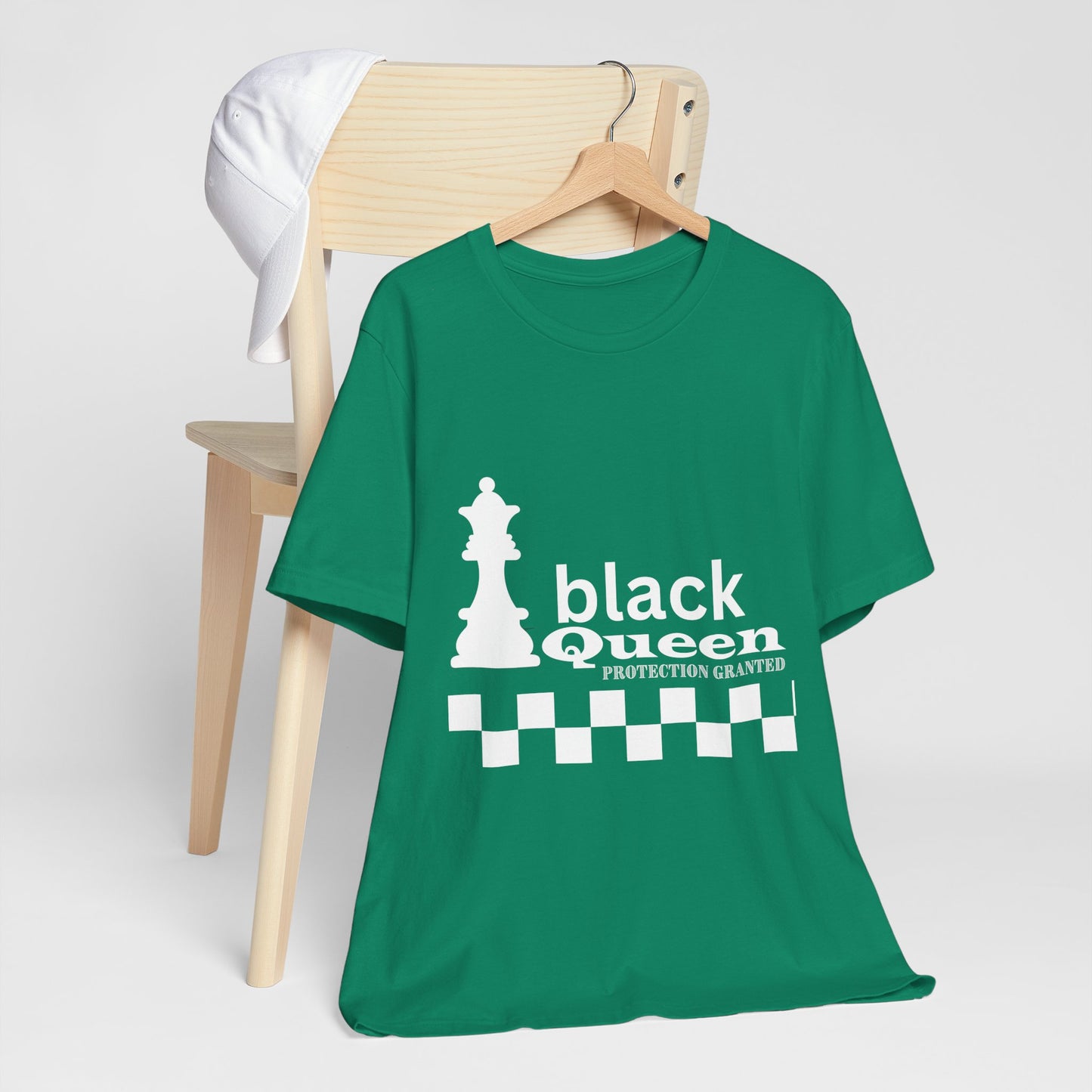 Black Queen Chess Tee - Unisex Jersey Short Sleeve
