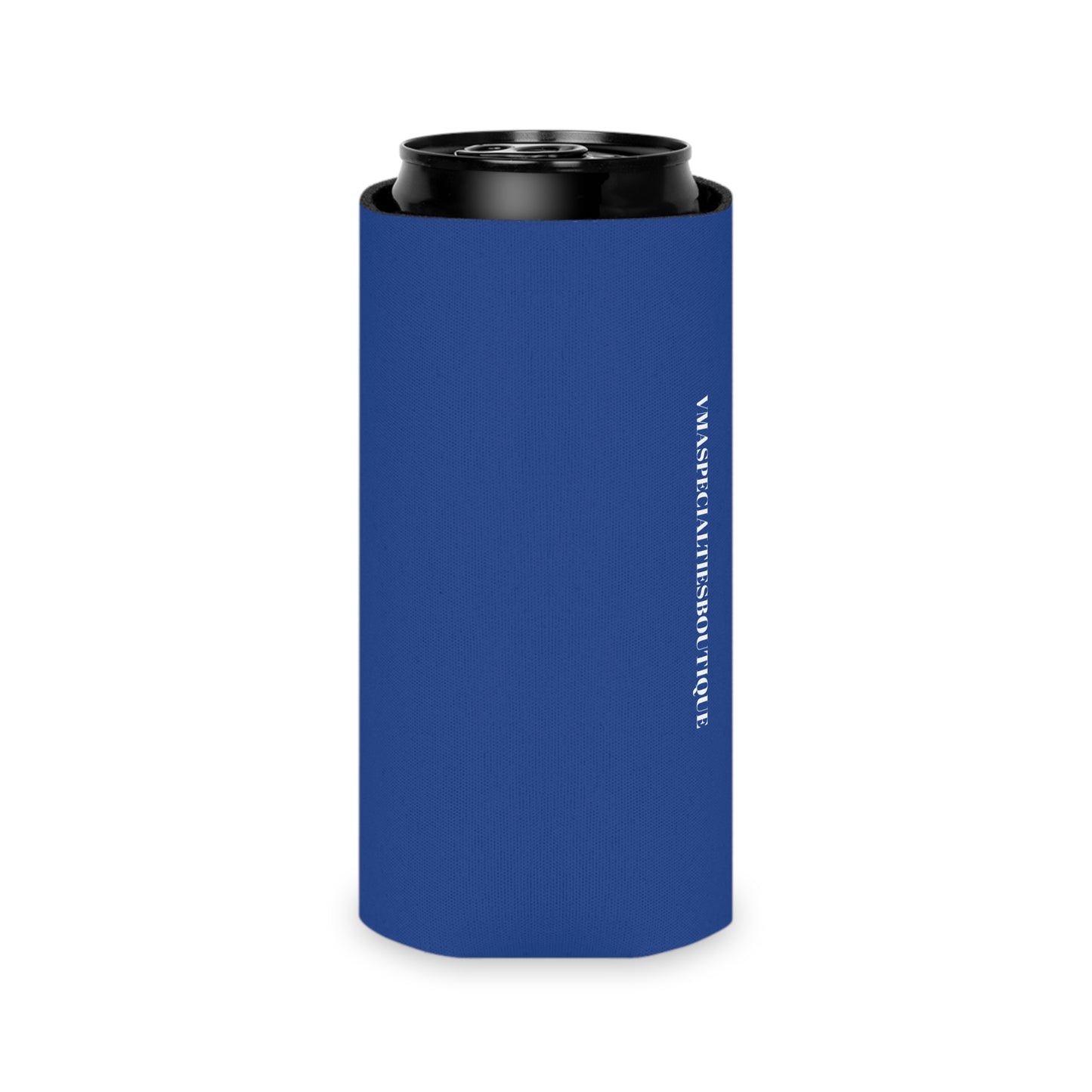 Can Cooler - Tropical Beach Lido Deck Sunset Palm Tree Wave Design