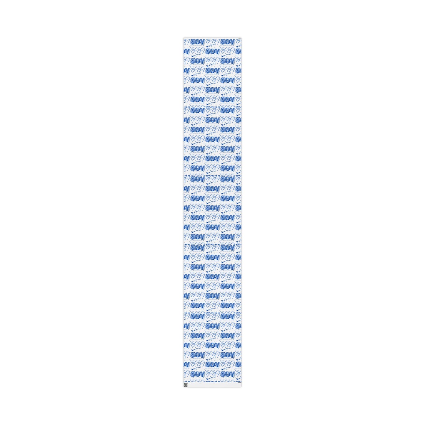 Wrapping Paper, Joy Since 1920 Zeta Inspired Christmas Gift Wrap, Royal Blue and White, Have a Merry Finer Christmas, Holiday