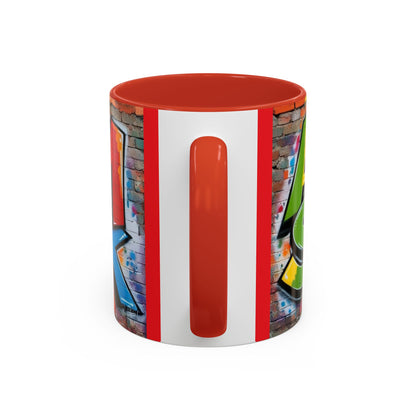 Coffee Mug - Autism Speak Graffiti Style Design