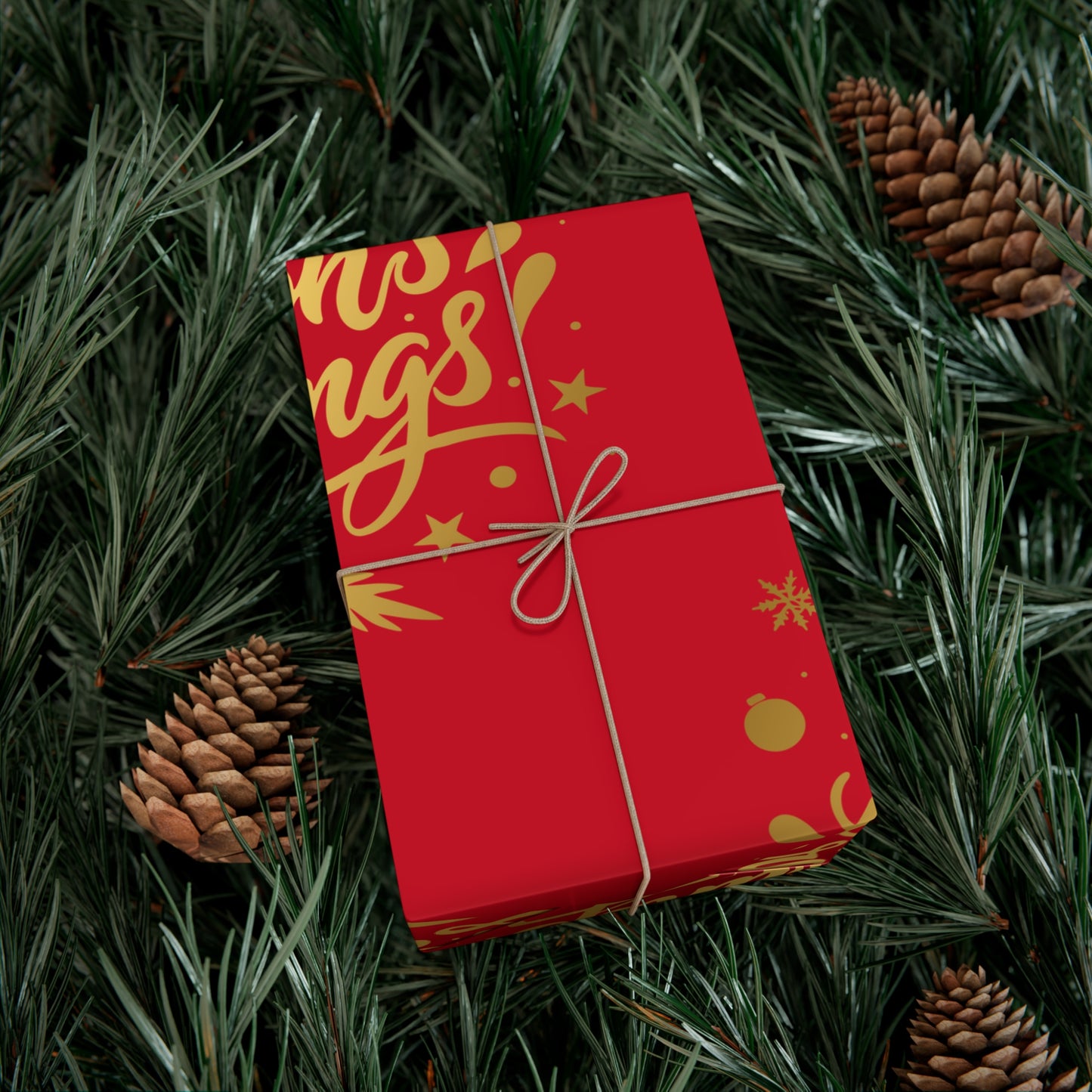 Gift Wrap-African American Inspired Season Greetings