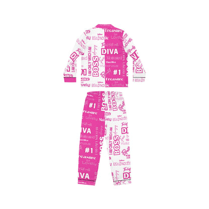Diva Inspired Customization Women's Satin Pajamas