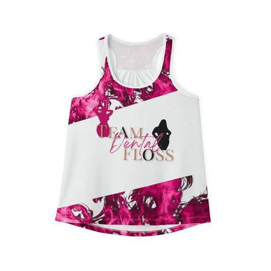 Team Dental Floss Pinky Experience Women's Tank Top-VMA Specialties Boutique