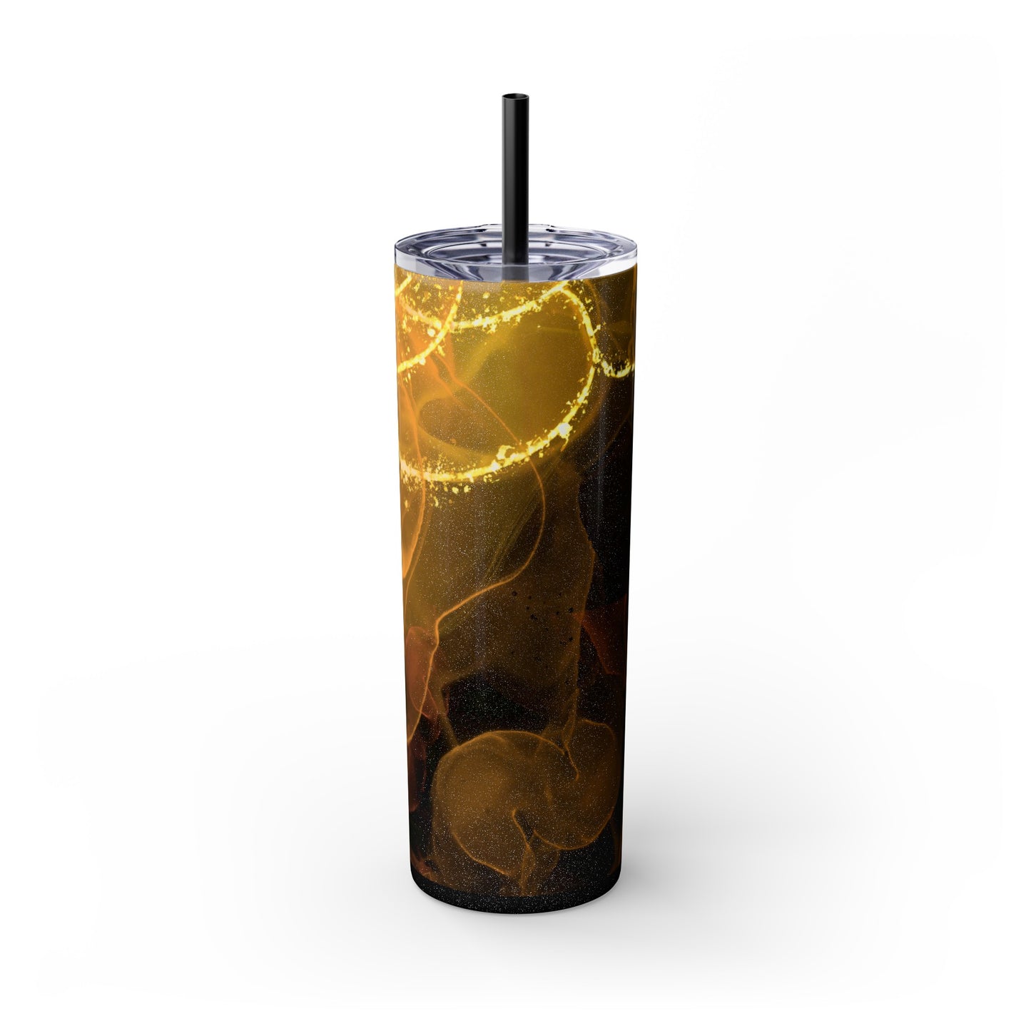 Fire  Skinny Tumbler with Straw, 20oz Model# 051701