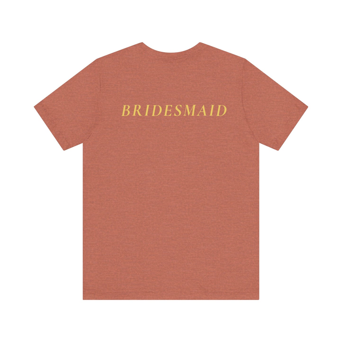 Bridal Party Unisex Jersey Short Sleeve Tee