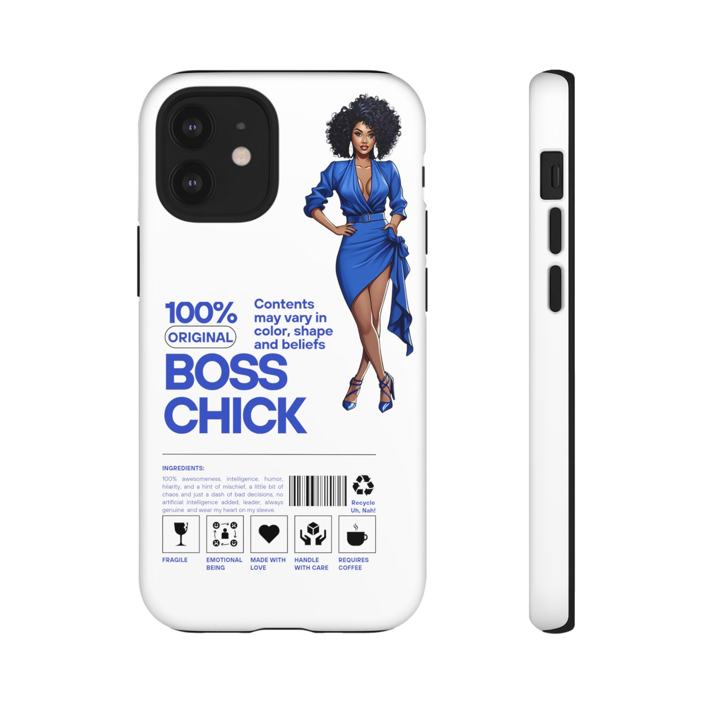 Boss Chick Label Tough Cases