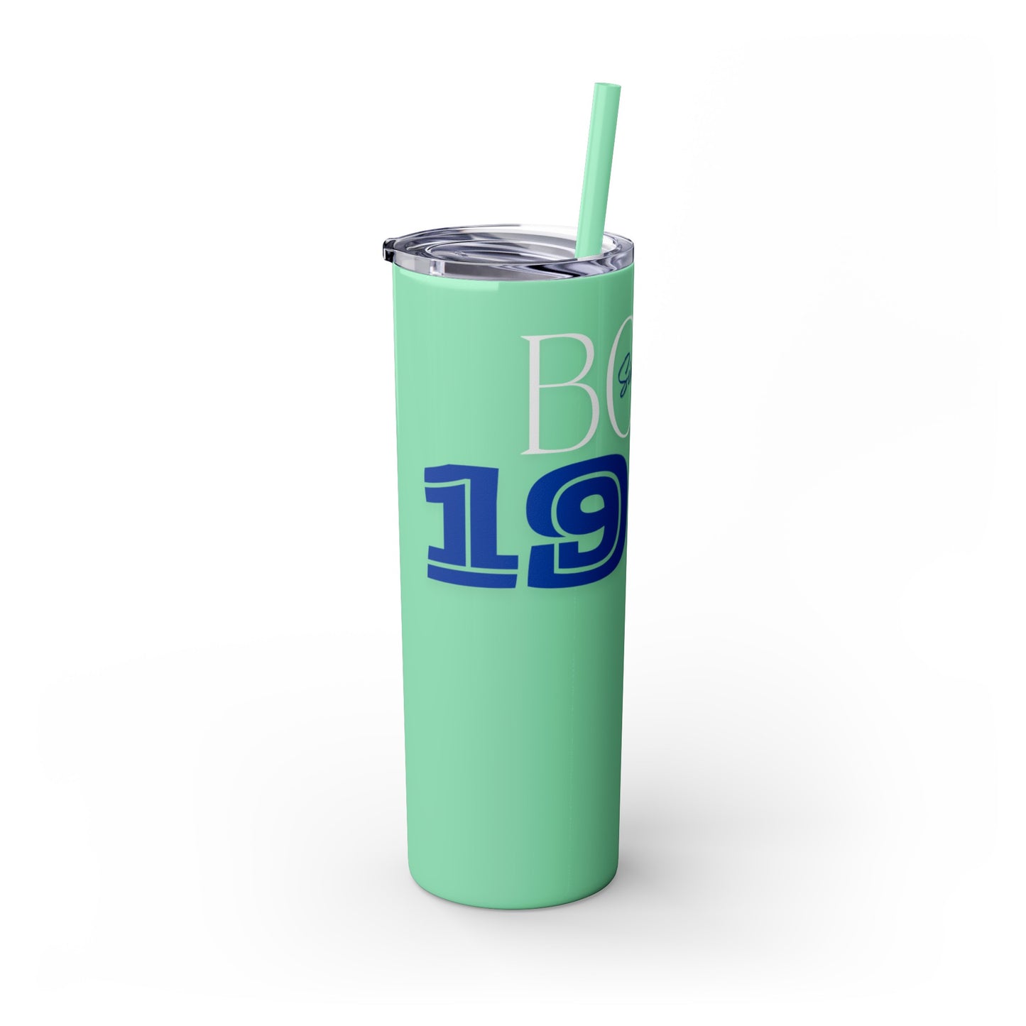 Customizable 1983 Born Skinny Tumbler with Straw, 20oz