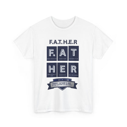 Father Acronym Unisex Tee, Dad Gift, Father's Day Shirt, Fierce Protector, Always There, Teacher of Life, Hero Without a
