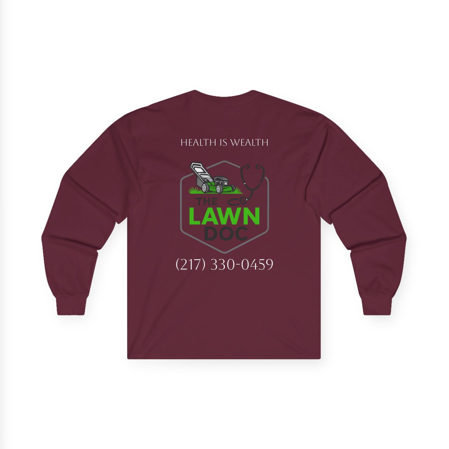 Lawn Care Doctor Long Sleeve Tee - Perfect Gift for Gardeners