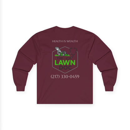 Lawn Care Doctor Long Sleeve Tee - Perfect Gift for Gardeners