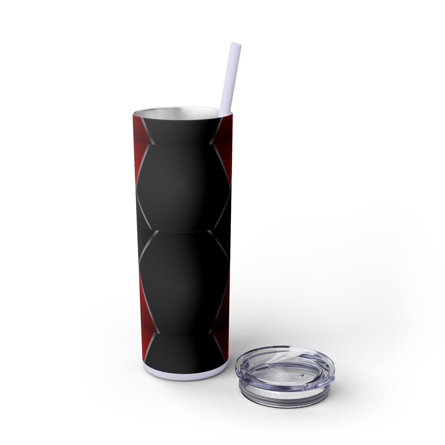DANGER Skinny Tumbler with Straw, 20oz