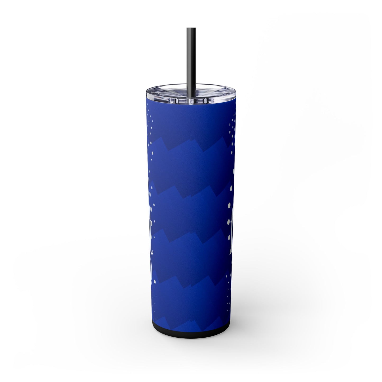 The Finest Tumbler Personnel Skinny Tumbler with Straw, 20oz