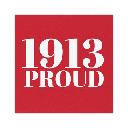 1913 Proud - Sorority Inspired Car Magnets