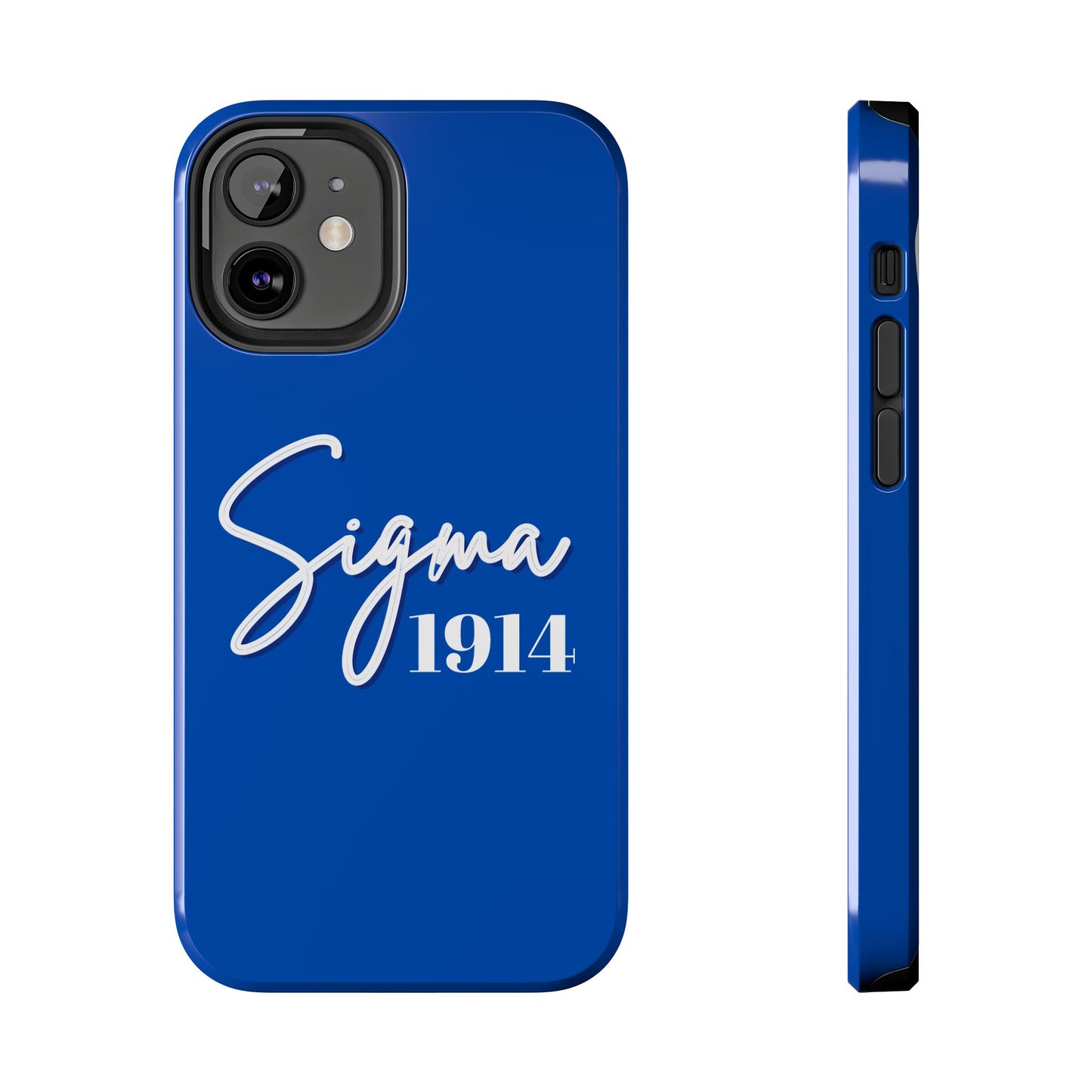 Phone Case -Sigma 1914 Fraternity White & Royal Blue