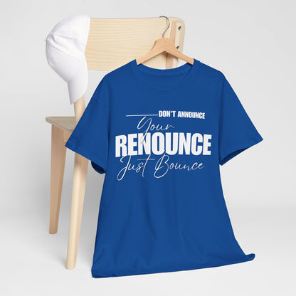 Renounce Unisex Heavy Cotton Tee