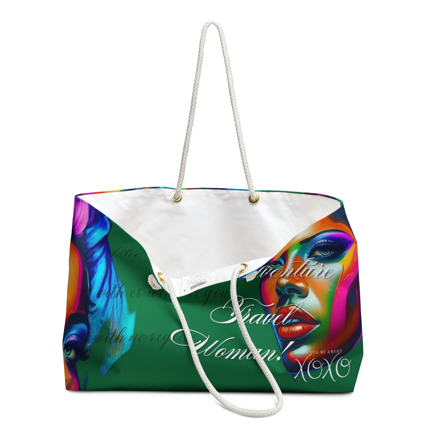 Adventure & Travel  Woman Weekender Bag