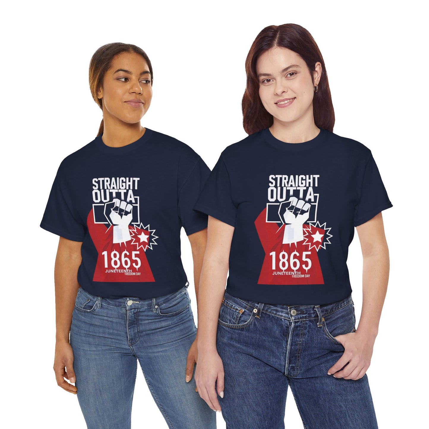 Juneteenth Straight Outta 1865 Unisex Tee - Juneteenth Edition