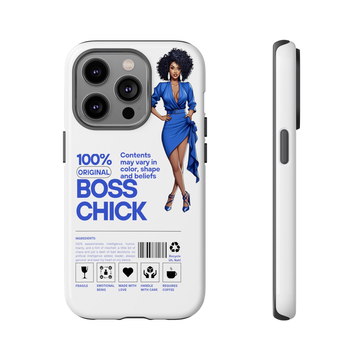 Boss Chick Label Tough Cases