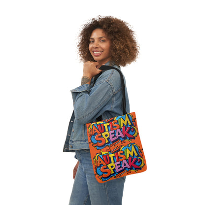 Autism Awareness Canvas Tote Bag,