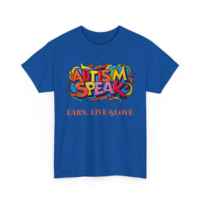 Autism Speaks Unisex Tee - Listen Learn Love