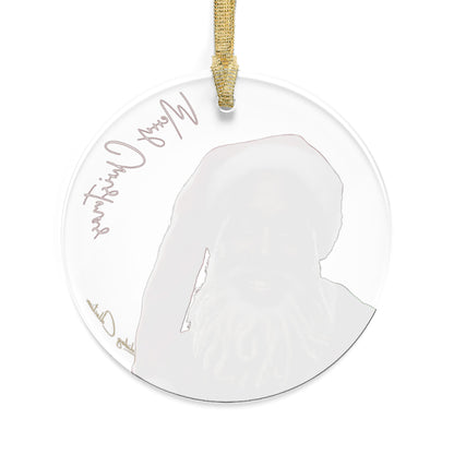 Ornaments African American Santa Claus