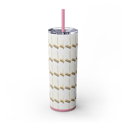 "Will you be my Bridesmaid?" Skinny Tumbler with Straw, 20oz