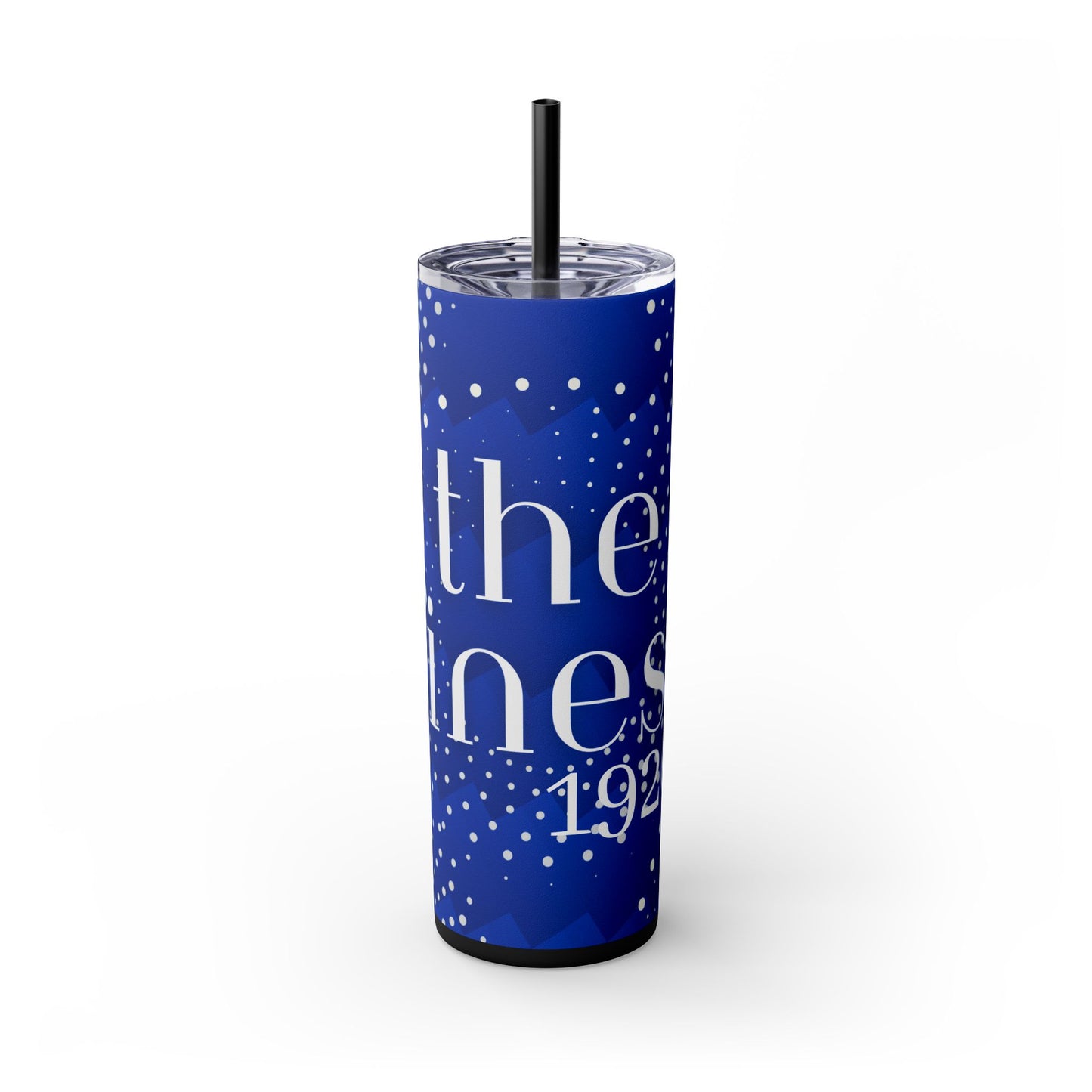 The Finest Tumbler Personnel Skinny Tumbler with Straw, 20oz