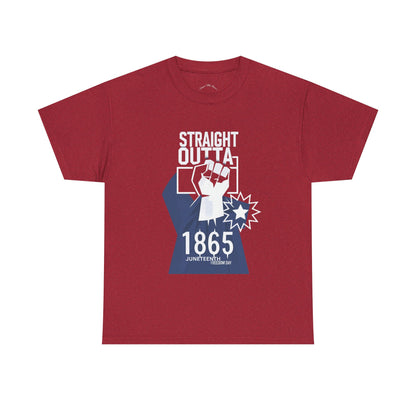Juneteenth Straight Outta 1865 Unisex Tee - Juneteenth Edition