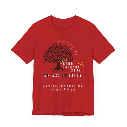 Family Reunion Unisex Jersey Short Sleeve Tee