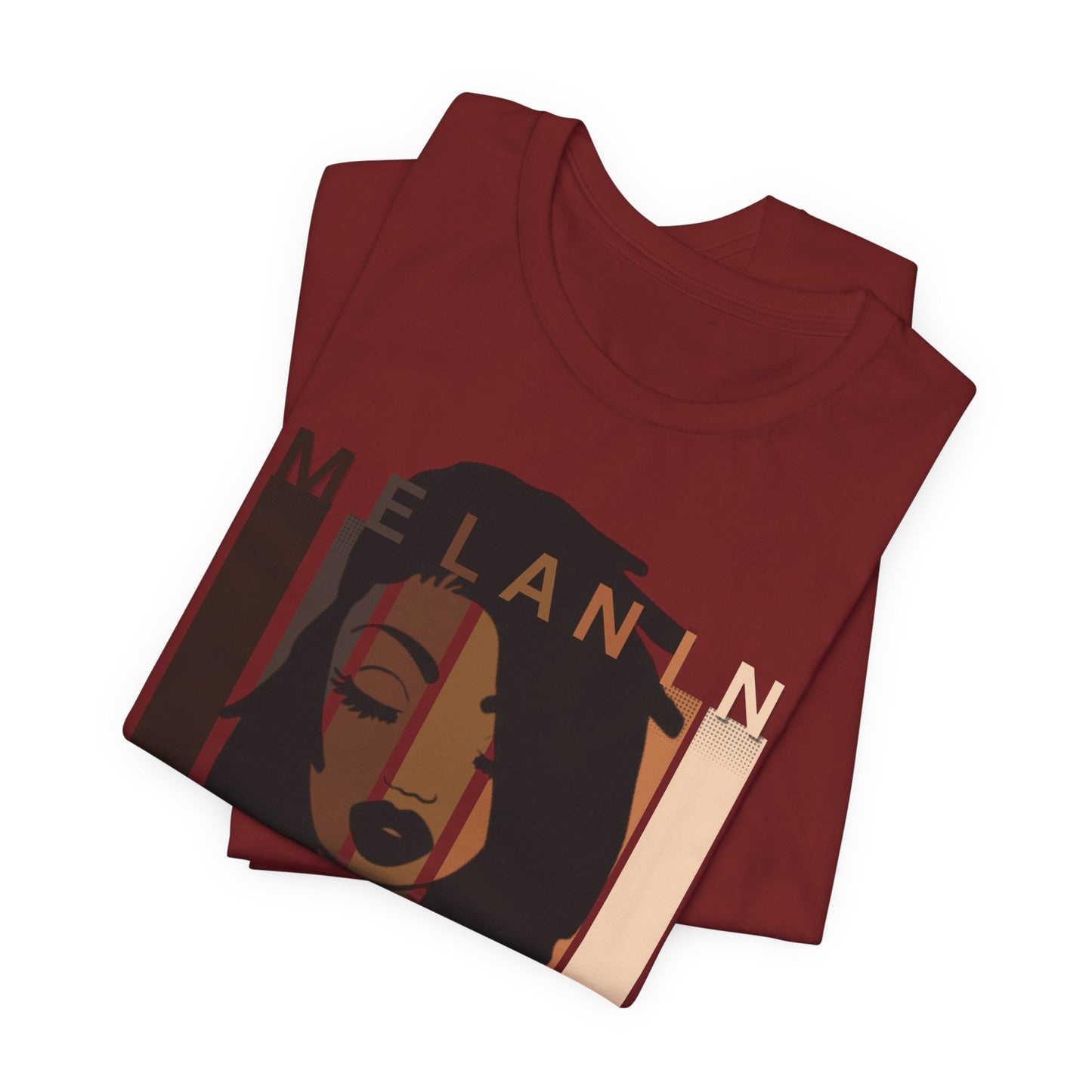 Melanin Loc'd Jersey Short Sleeve Tee