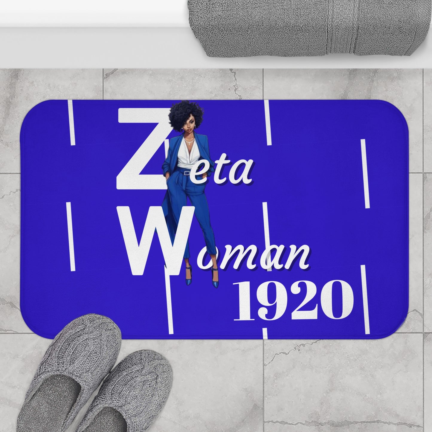 Zeta Woman Bath Mat