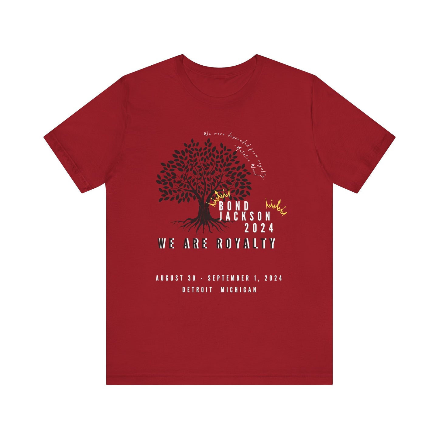 Family Reunion Unisex Jersey Short Sleeve Tee