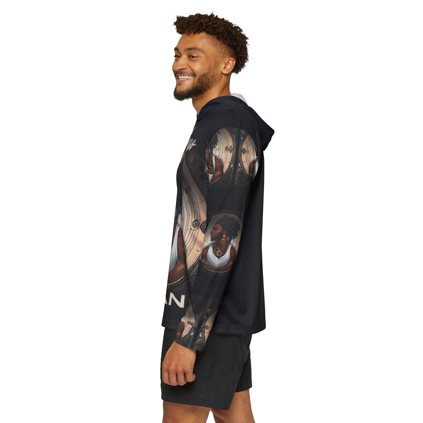 Virgo Man's Sports Warmup Hoodie